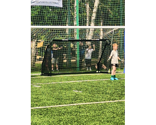 Ворота футбольні Yakimasport GIZA ŻAK 300 х 155 см, чорні