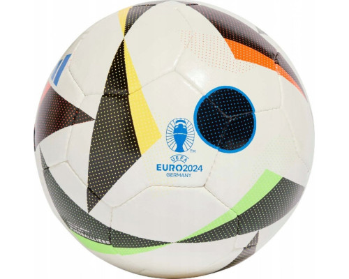 М'яч футбольний Adidas Euro24 Pro TRN Fussballliebe IN9377 розмір 4, чорно-білий М'яч футбольний Adidas Euro24 Pro TRN Fussballliebe IN9377 розмір 4, чорно-білий
