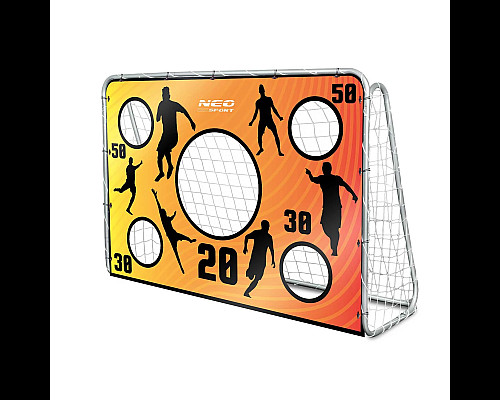 Мішень для футбольних воріт Neo-Sport NS-467 215 x 150 см, помаранчева
