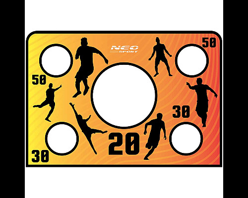 Мішень для футбольних воріт Neo-Sport NS-467 215 x 150 см, помаранчева