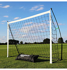 Ворота футбольні QUICKPLAY Kickster 6777 150 х 100 см, чорно-білі