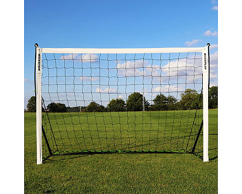 Ворота футбольні QUICKPLAY Kickster 6777 150 х 100 см, чорно-білі