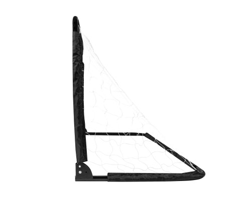 Ворота футбольні  складані VIRTUFIT 200 х 100 см, чорні