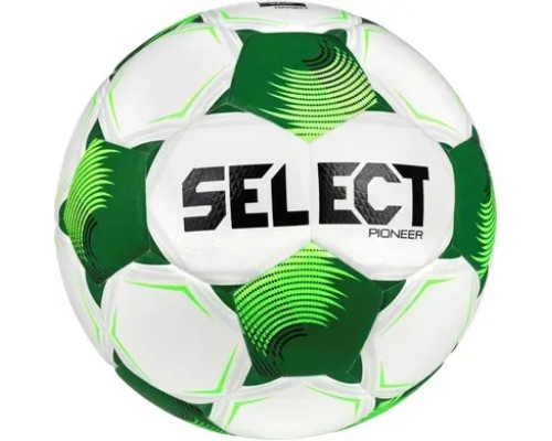 М'яч футбольний Select FB Pioneer Fifa v26 розмір 4, біло-зелений