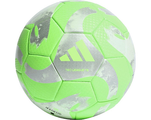 М'яч футбольний Adidas TIRO League HZ1296 розмір 5, зелено-сірий