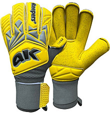 Рукавички воротарські 4Keepers Force V2.23 RF Jr S874716 р. 6, жовто-сірі