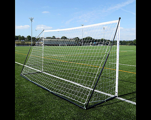 Ворота футбольні QUICKPLAY Kickster Elite 6782 360 х 180 см, чорно-білі