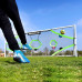 Мішень для футбольних воріт QUICKPLAY TARGET NET PRO 732 х 244 см, чорно-зелена