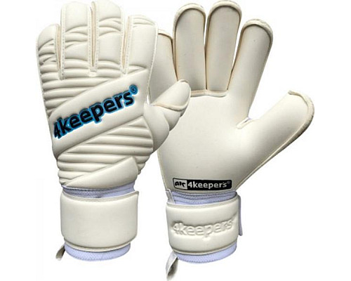 Рукавички воротарські 4Keepers Retro IV RF S812909 р. 11, білі