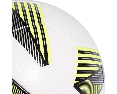 М'яч футбольний Adidas Tiro League TSBE FS0369 розмір 5, біло-жовтий