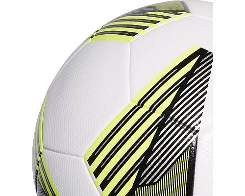 М'яч футбольний Adidas Tiro League TSBE FS0369 розмір 5, біло-жовтий