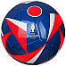 Футбольний м'яч Adidas Fussballliebe Euro 2024 Club розмір 5, синьо-червоний