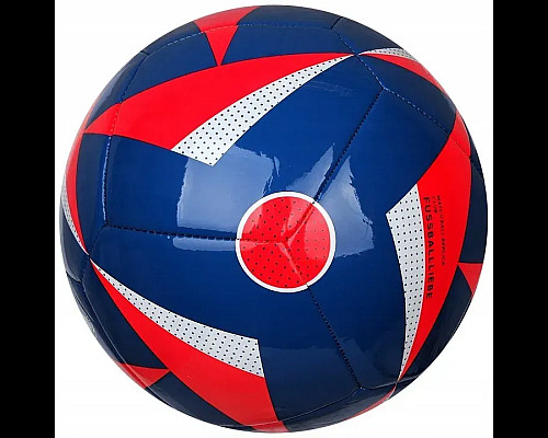 Футбольний м'яч Adidas Fussballliebe Euro 2024 Club розмір 5, синьо-червоний