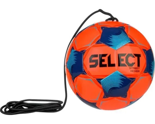 М'яч футбольний Select FB Street Kicker v26 розмір 4, оранжево-синій