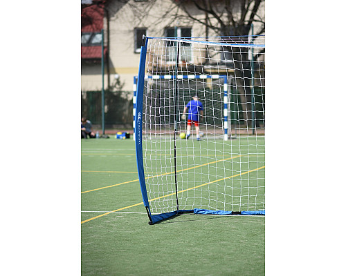 Ворота футбольні Yakimasport UNI 300 x 200 см, біло-сині