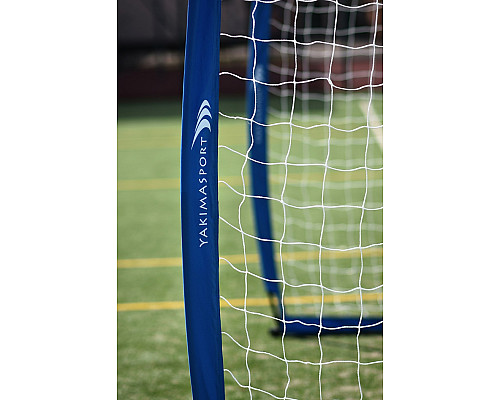 Ворота футбольні Yakimasport UNI 300 x 200 см, біло-сині