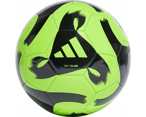 М'яч футбольний Adidas Tiro Club HZ4167 розмір 4, зелено-чорний