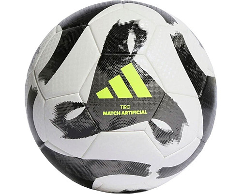 М'яч футбольний Adidas Tiro League HT2423 розмір 4, біло-чорний