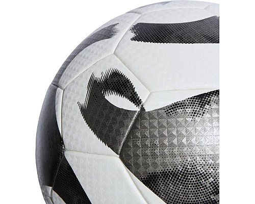 М'яч футбольний Adidas Tiro League HT2423 розмір 4, біло-чорний