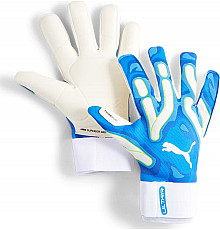 Рукавички воротарські Puma Ultra Ultimate Hybrid Sun 41858 02 р.10,5, блакитно-білі