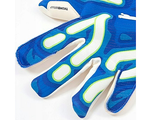 Рукавички воротарські Puma Ultra Ultimate Hybrid Sun 41858 02 р.10,5, блакитно-білі