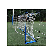 Ворота футбольні Yakimasport UNI 500 x 200 см, біло-сині