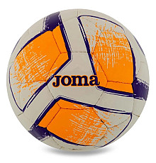 М'яч футбольний Joma DALI II розмі 5, біло-оранжевий