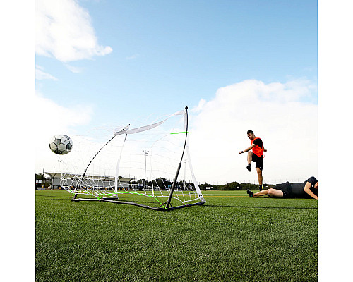 Ворота футбольні QUICKPLAY Kickster Elite 6778 150 х 100 см,чорно-білі