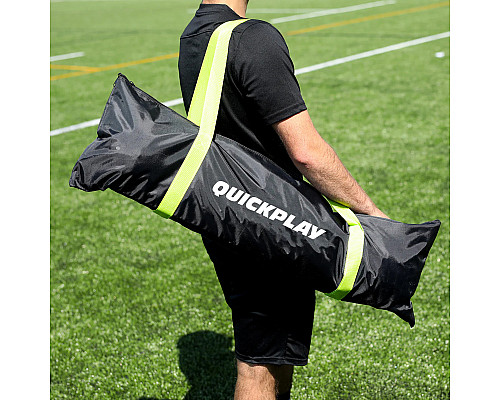 Ворота футбольні QUICKPLAY Kickster Elite 6778 150 х 100 см,чорно-білі