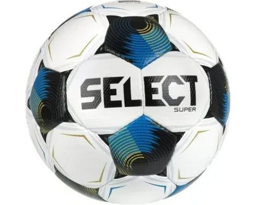 М'яч футбольний Select FB Super Fifa v26 розмір 5, біло-синій