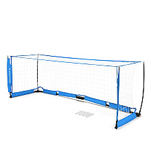 Ворота футбольні Yakimasport UNI SKRZAT 300 x 100 см, синьо-білі