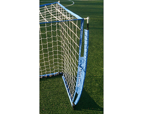 Ворота футбольні Yakimasport UNI SKRZAT 300 x 100 см, синьо-білі