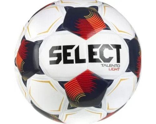 М'яч футбольний Select FB Talento Light v26 розмір 5, біло-червоний