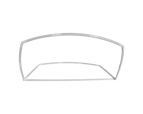 Ворота футбольні MASTER 122 х 61 см, різнокольорові