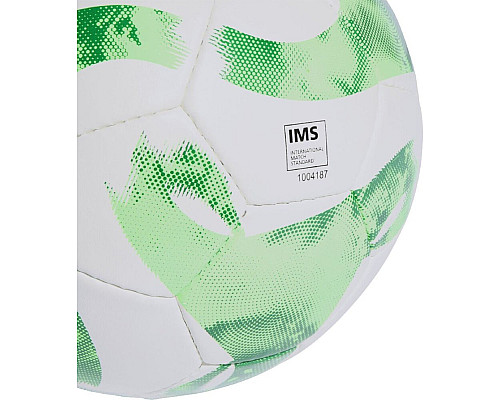 М'яч футбольний Adidas Tiro Match HT2421 розмір 4, біло-зелений