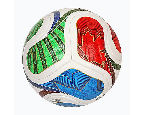 Футбольний м'яч Adidas FIFA World Cup 26 Trionda Competition Ball розмір 4, біло-червоний