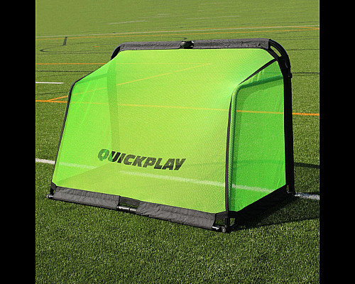 Ворота футбольні Quickplay Pro ALU Training 6790 180 х 120 см, чорно-зелені