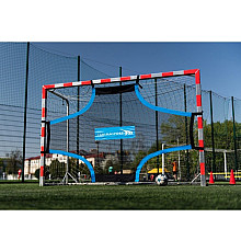 Мішень для футбольних воріт Yakimasport 300 x 200 см, чорно-синя