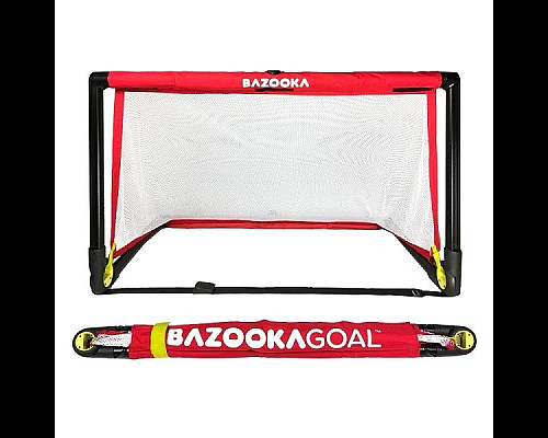 Ворота футбольні BazookaGoal 03268-4 150 х 90 см, червоно-білі