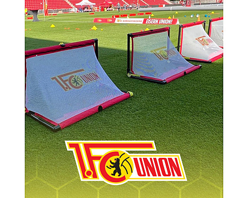 Ворота футбольні BazookaGoal 03268-4 150 х 90 см, червоно-білі