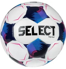 М'яч футбольний Select FB Team Fifa v26 розмір 5, біло-фіолетовий