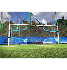 Мішень для футбольних воріт Yakimasport 100225 500 x 200 см, чорно-блакитна