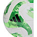 М'яч футбольний Adidas Tiro Match HT2421 розмір 5, біло-зелений