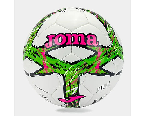 М'яч футбольний Joma DALI III зелений, рожевий Уні 5