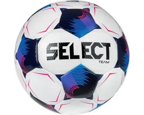М'яч футбольний Select FB Team Fifa v26 розмір 4, біло-фіолетовий