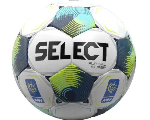 М'яч футзальний Select Futsal Super Fifa v26 розмір 4, біло-синій