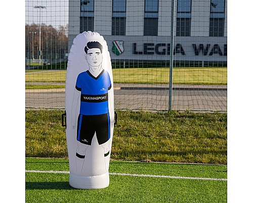 Манекен футболіста для тренувань Yakimasport JUNIOR 175 см, сірий