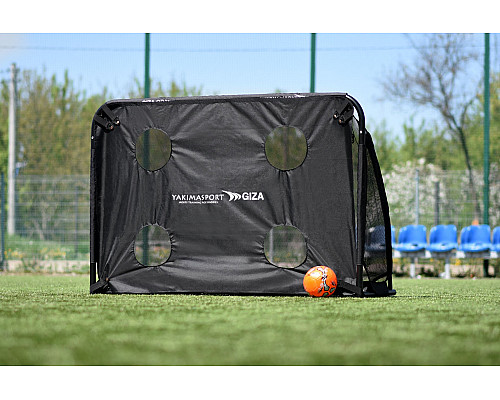 Мішень для футбольних воріт Yakimasport GIZA 180 x 120 см, чорна