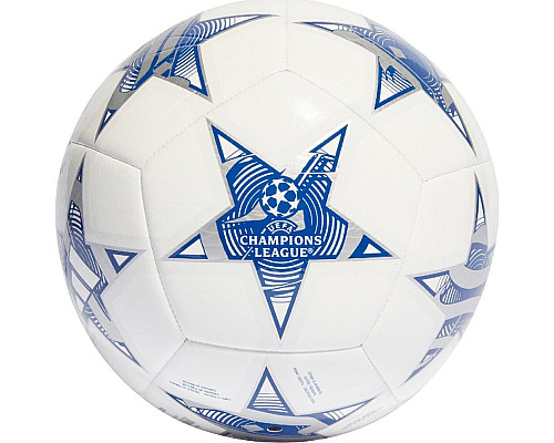 М'яч футбольний Adidas UCL Club 23/24 IA0945 розмір 4, біло-синій