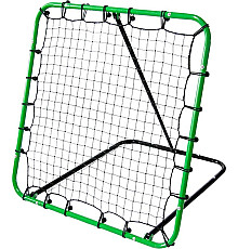 Сітка тренувальна для футболу Enero Rebounder 120 x 120 см, чорно-зелена